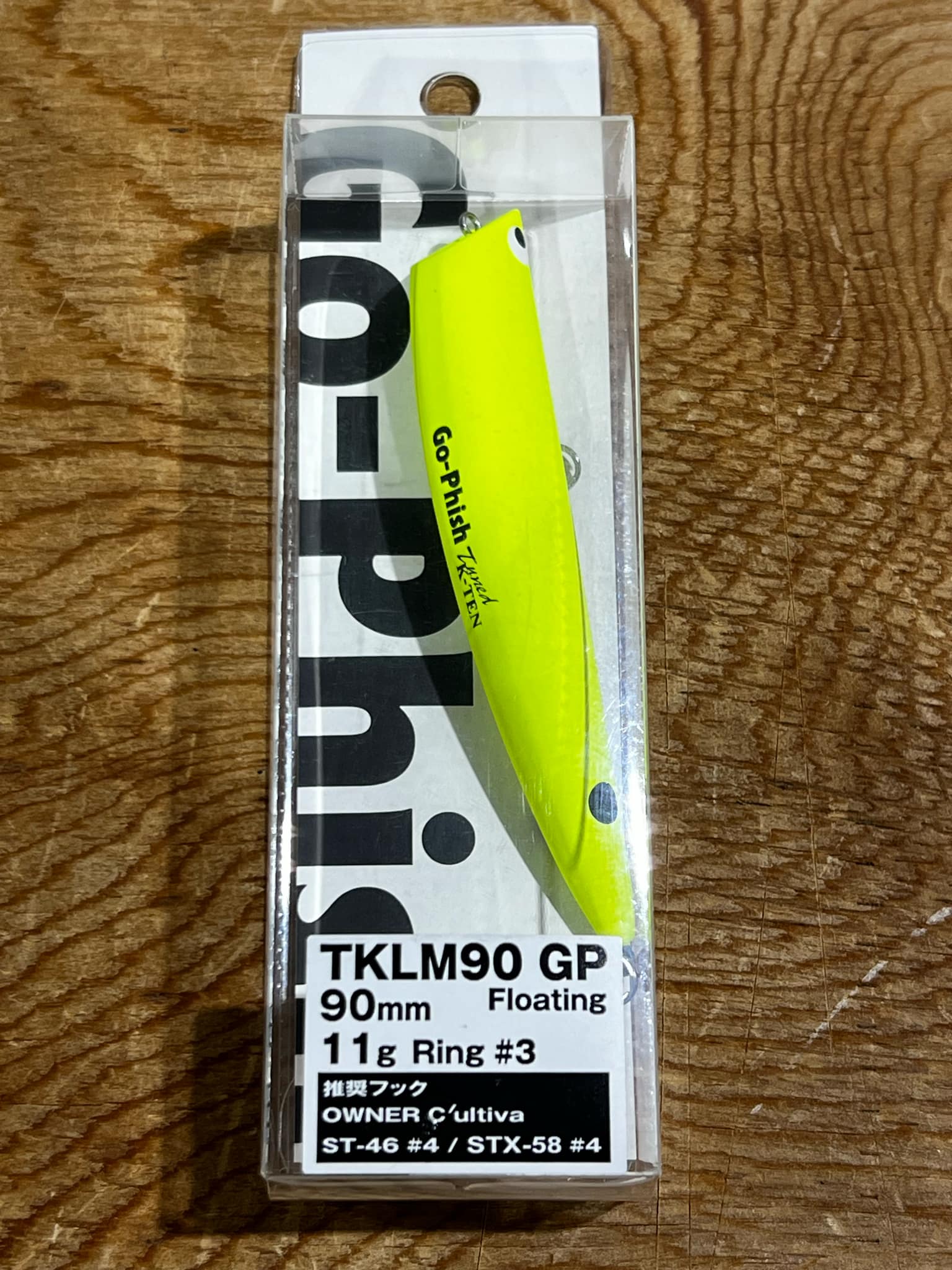 Go-Phish　TKLM90GP　＃18　マットイエロー　ゆうパケット290円