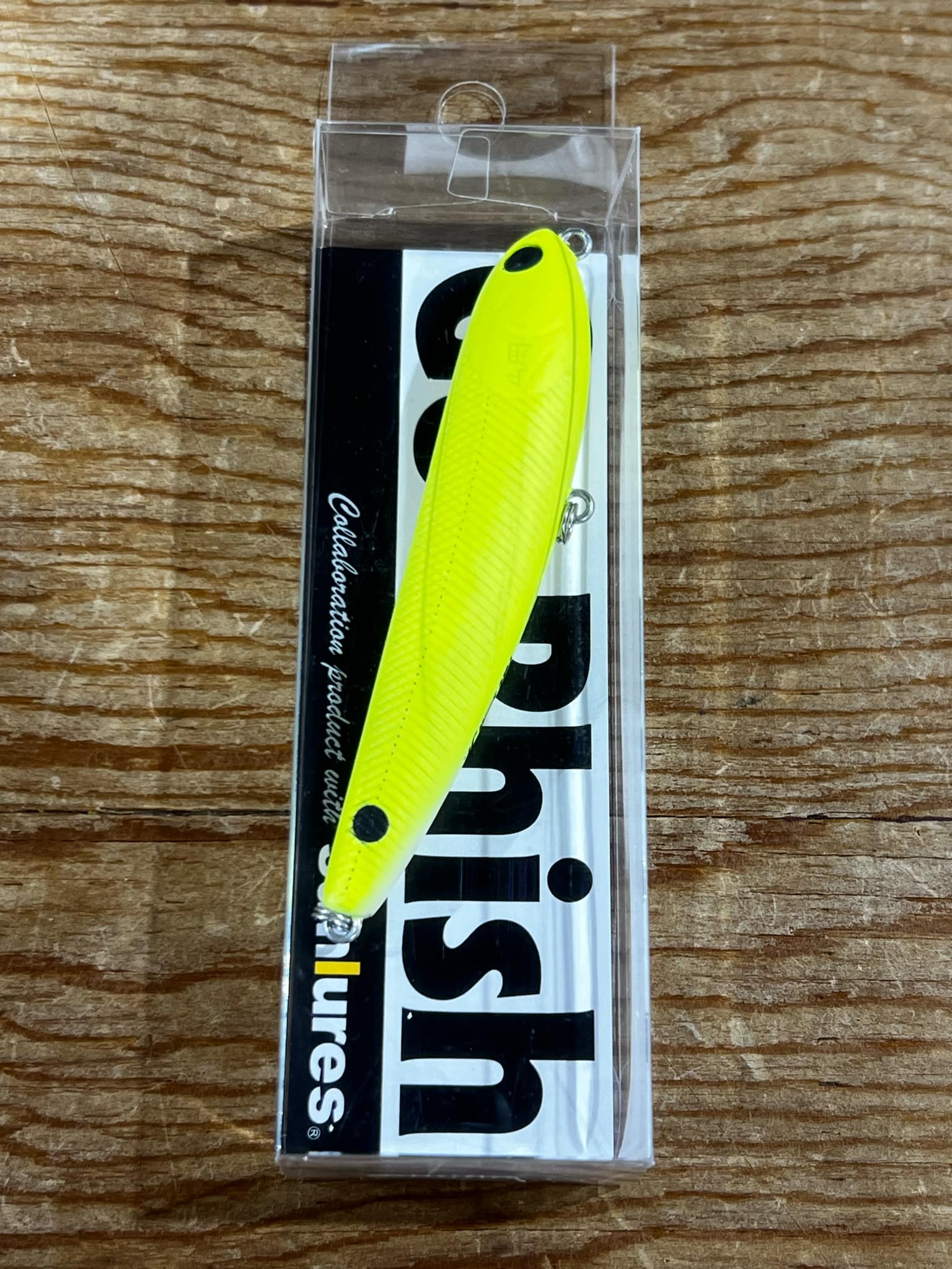 Go-Phish　ゴーフィッシュ ファットサムJrGP （チヌ&TOPシーバス対応モデル ）＃8　マットイエロー　ゆうパケット290円