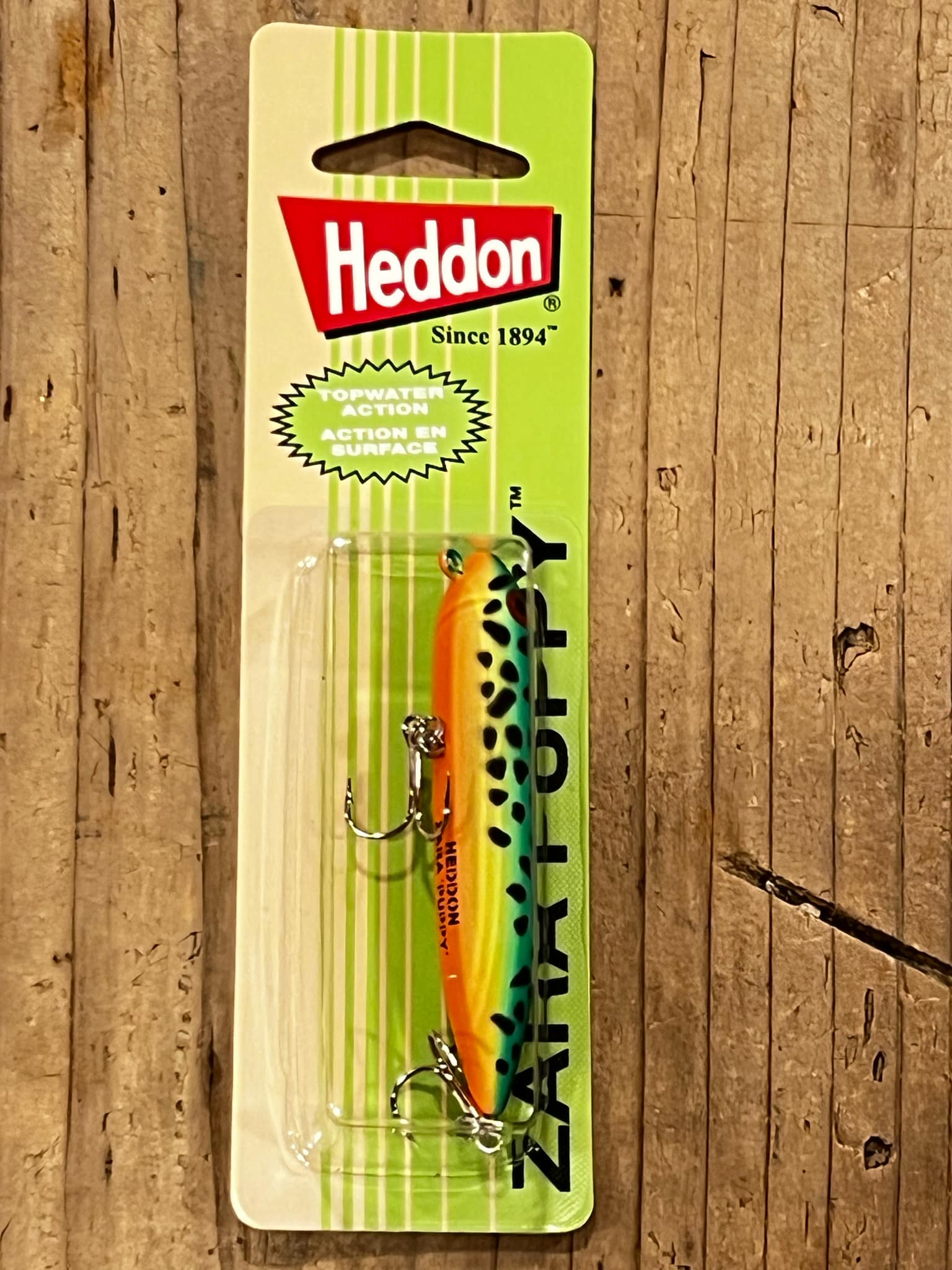 Heddon　ヘドン  ザラパピー  GRA Fluorescent Green Crawdad