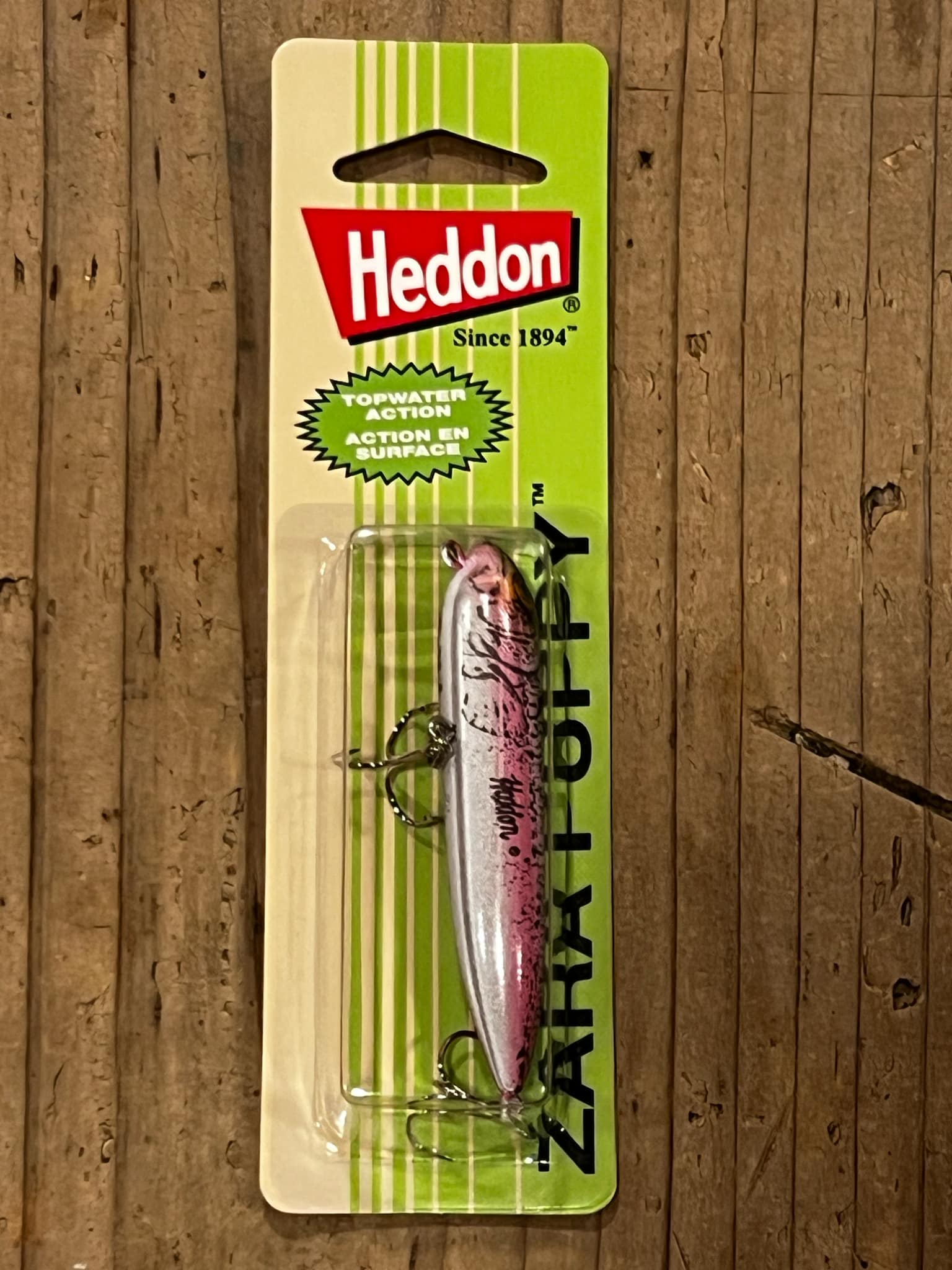 Heddon　ヘドン  ザラパピー  GBLSD G-Finish Blue Shad