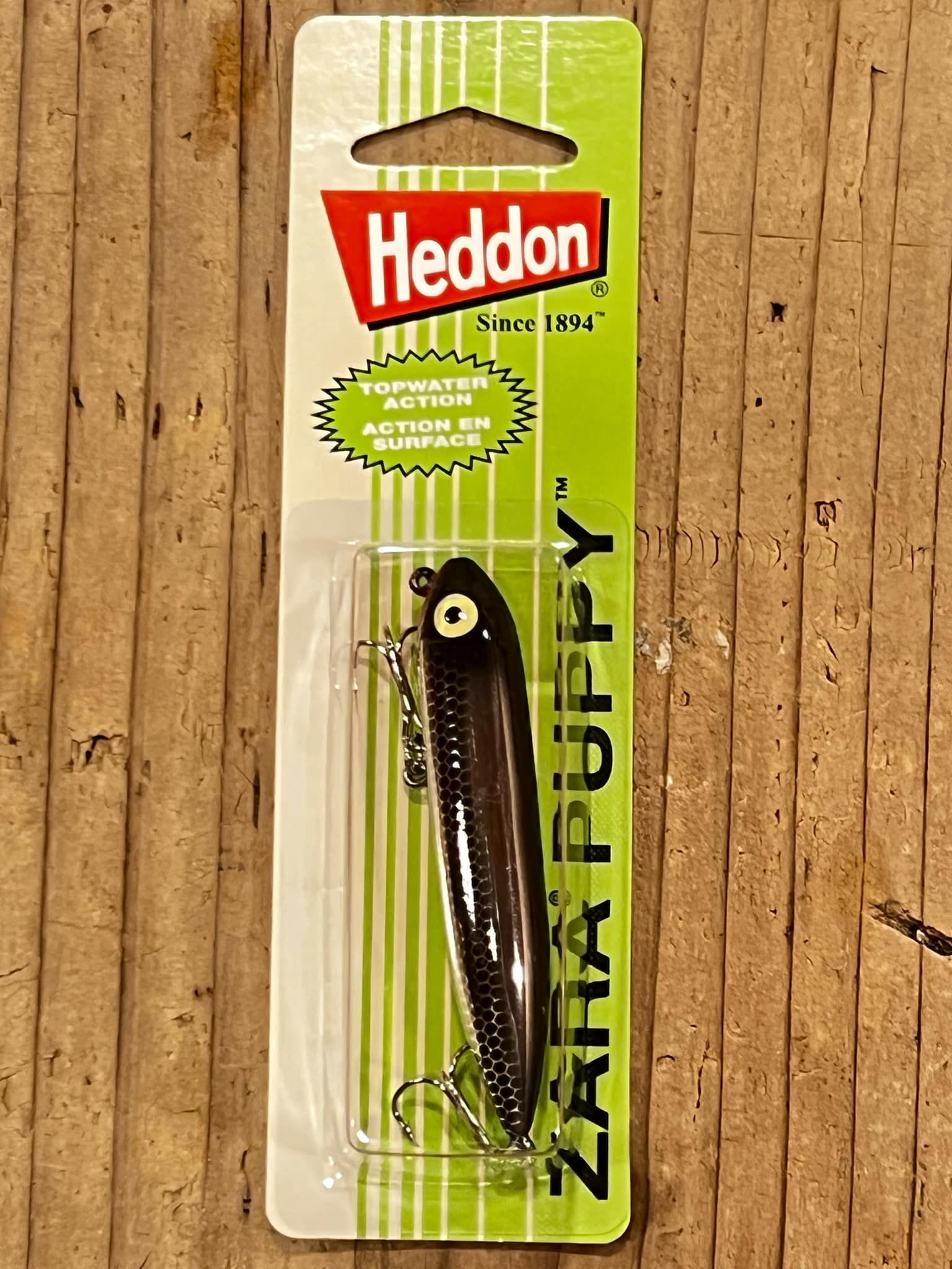 Heddon　ヘドン  ザラパピー  NBL Black Shiner