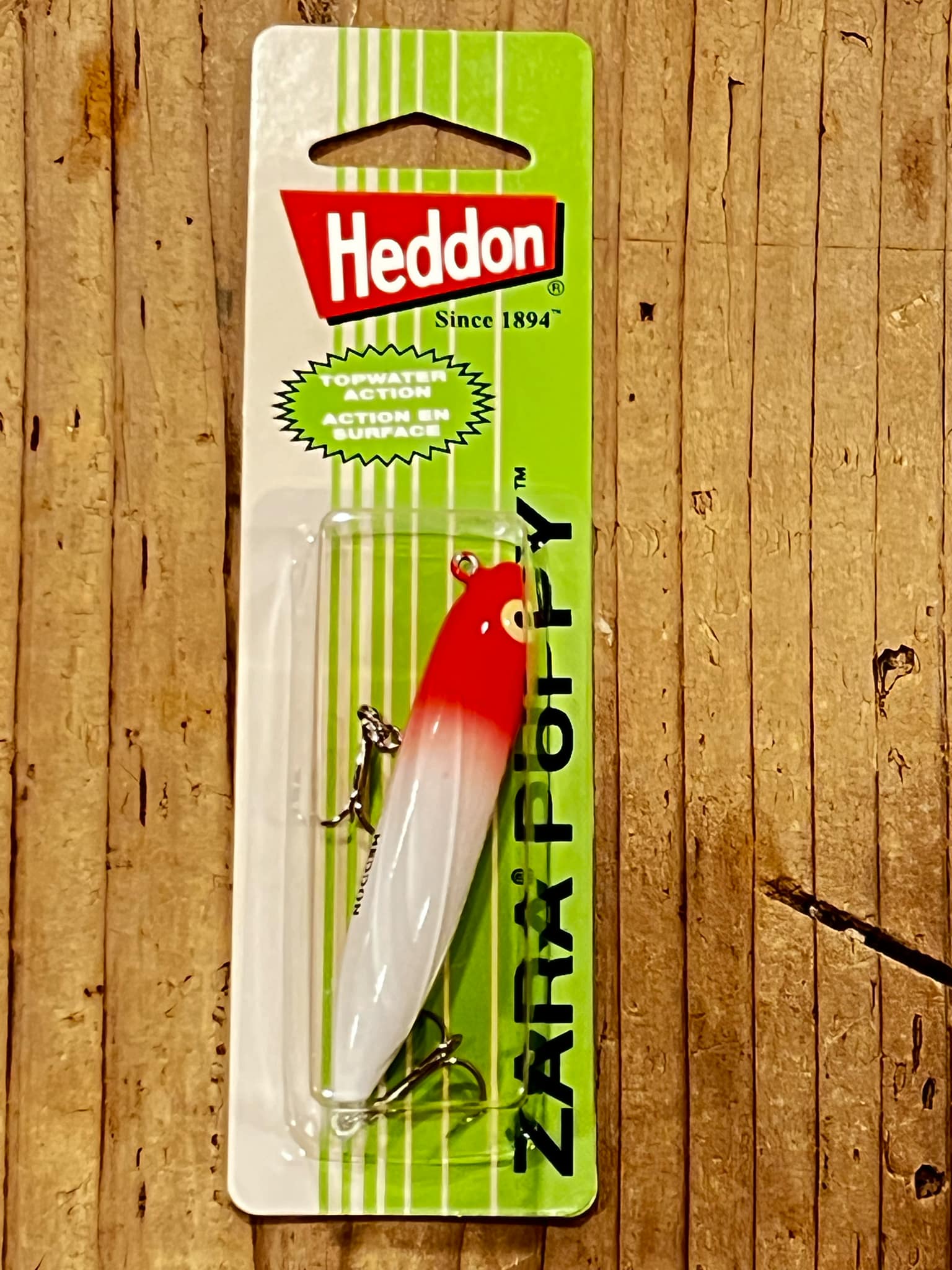 Heddon　ヘドン  ザラパピー  RH Red Head