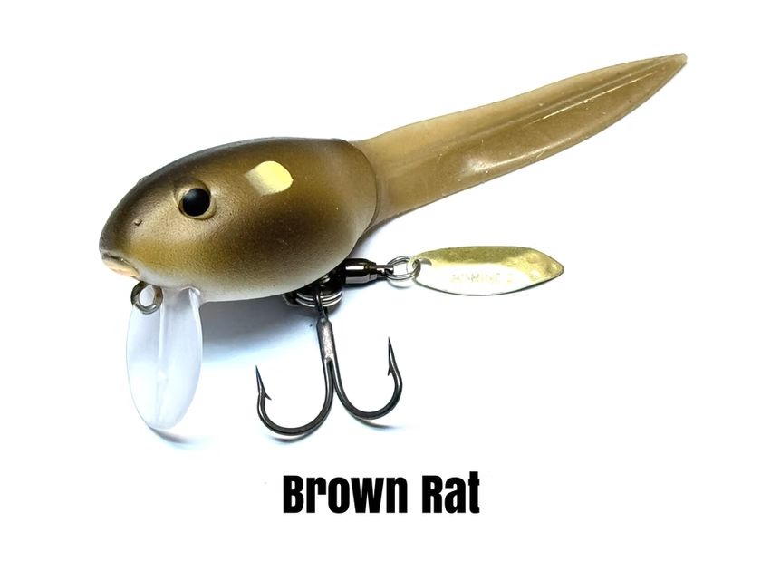 NISHINE LURE WORKS/​BQ Otama　ニシネルアーワークス　BQオタマ　ブラウンラット　ゆうパケット　送料290円