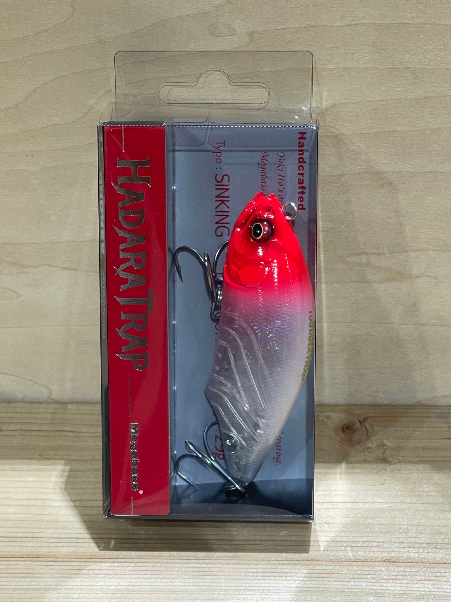 メガバス　HADARA TRAP　ハダラトラップ　GP RED HEAD　 ゆうパケット290円