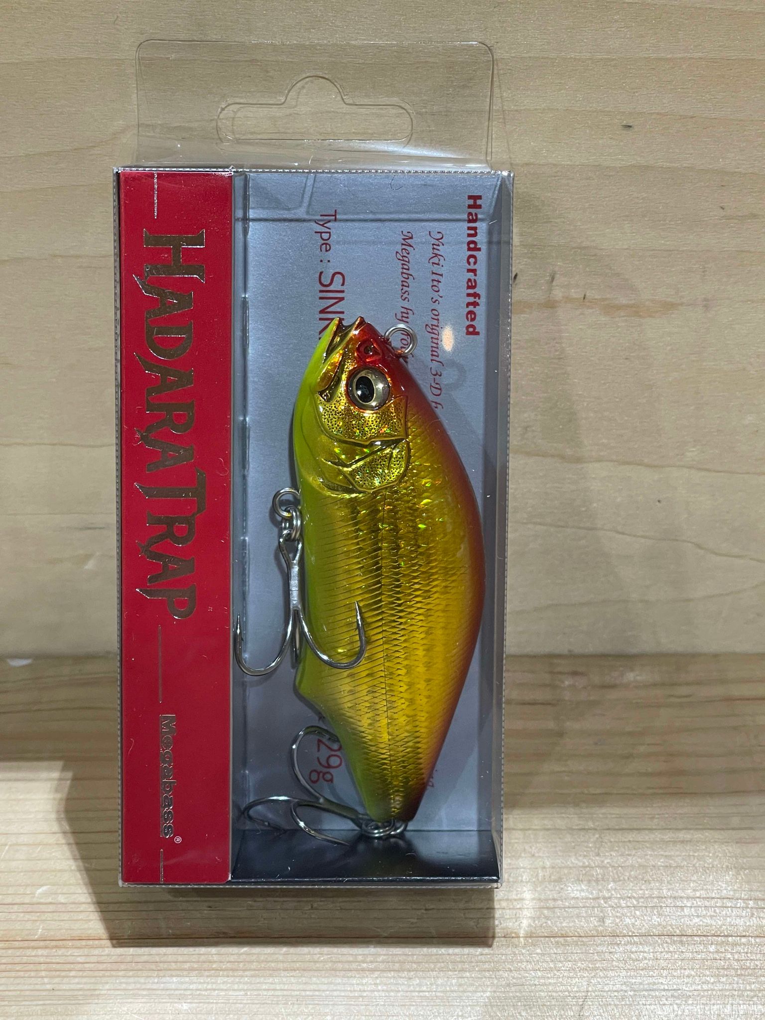 メガバス　HADARA TRAP　ハダラトラップ　GG AKAKIN CB　 ゆうパケット290円