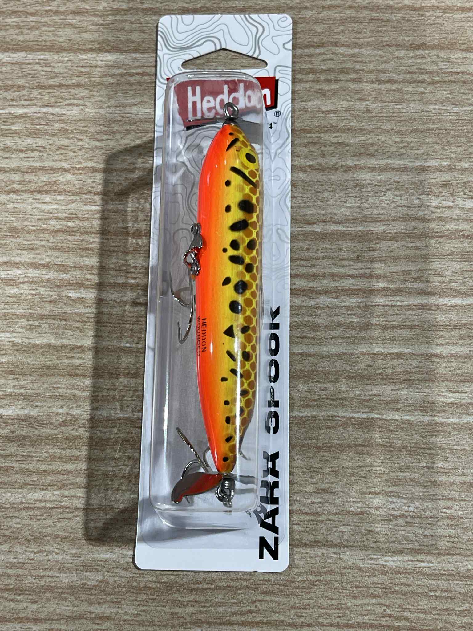 ヘドン　ウンデッドザラスプーク　スミス特注カラー　2025年生産品　BRS　送料600円