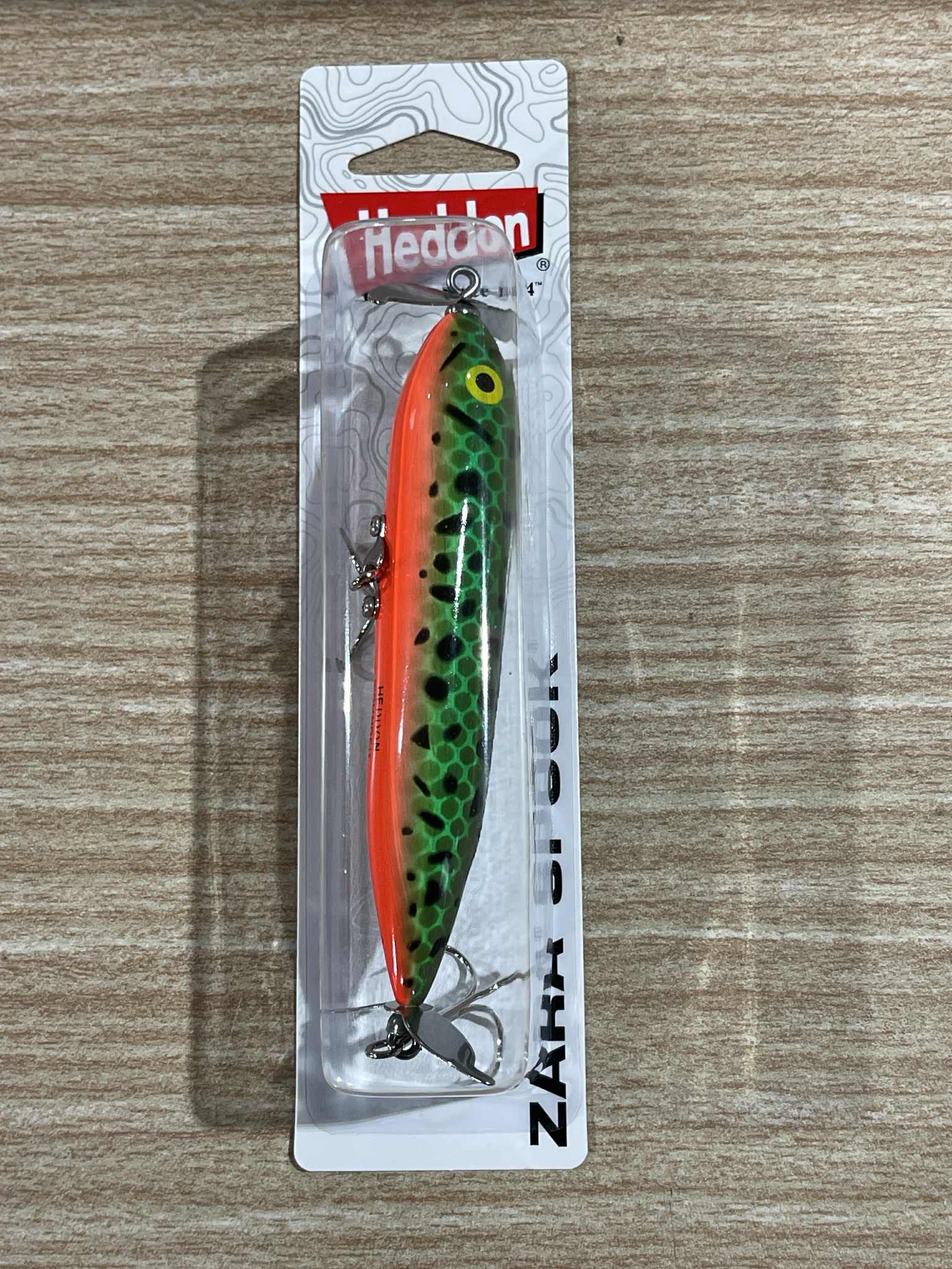 ヘドン　ウンデッドザラスプーク　スミス特注カラー　2025年生産品　GR　送料600円